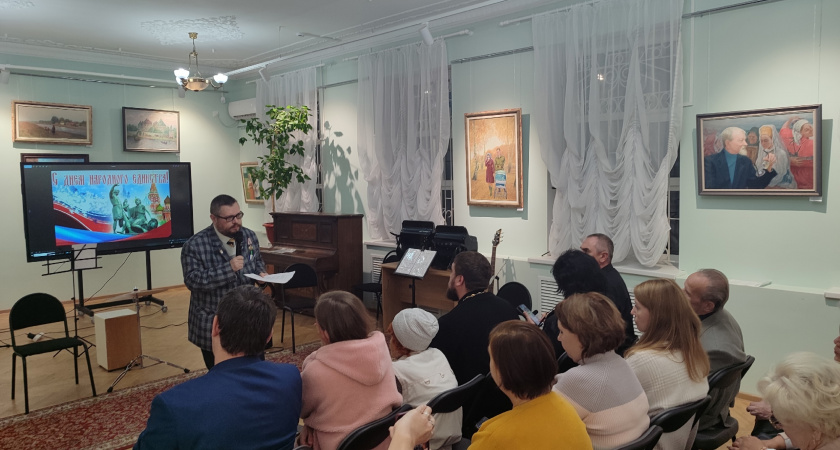 В Лискинском музее прошел творческий вечер, посвященной Всероссийской акции "Ночь искусства"