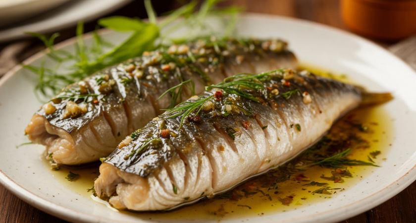 Маринованная скумбрия за 1 сутки: идеальная закуска — вкусно, просто и супер быстро