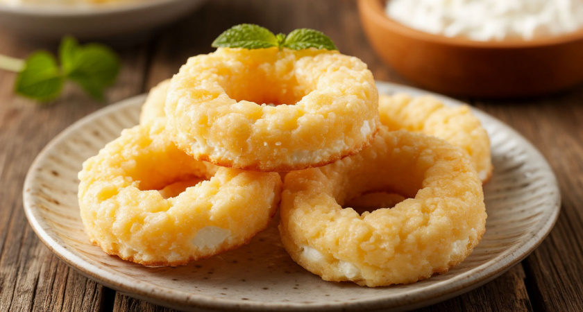 Сырники больше не делаю. Нашла рецепт намного проще — творожные колечки с изюмом за 20 минут