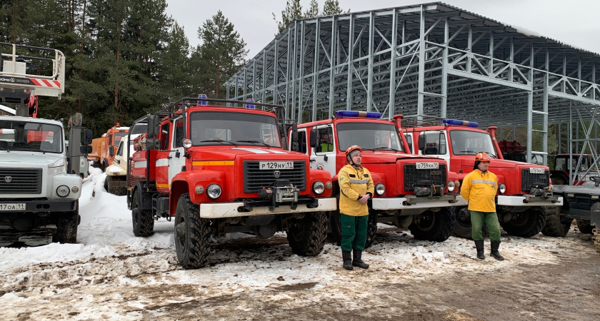 Среднеикорецкая ПСЧ-70, работающая на лискинской территории, получила новую пожарную машину