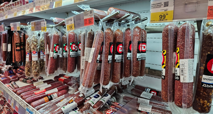 В Воронежской области подорожали колбасы, сосиски и молочная продукция