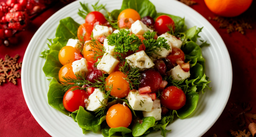 Селедка под шубой отдыхает! Собираю закуску «Зимний букет» — ярко и элегантно, а главное, без хитростей