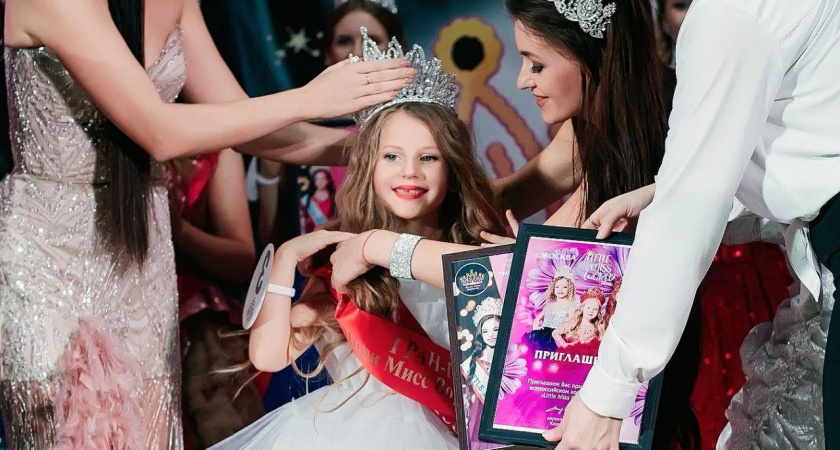 Маленькая девочка из Лисок одержала победу в престижном конкурсе красоты