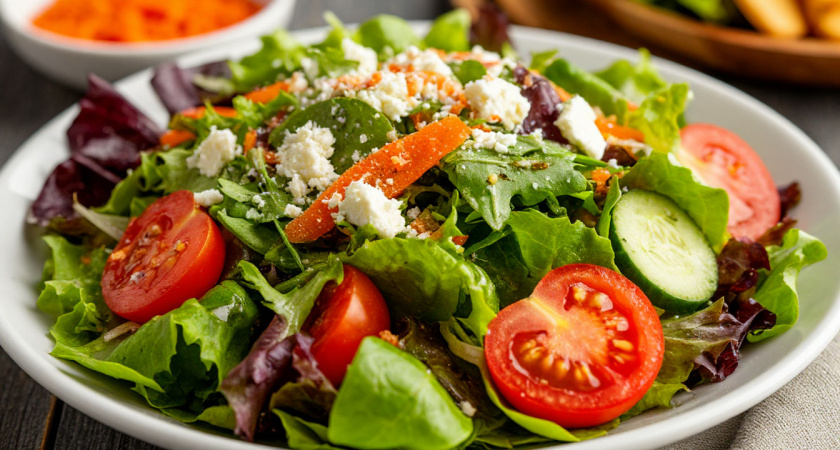 Этот салат — просто откровение! каждый кусочек — безумие вкуса, от которого невозможно оторваться