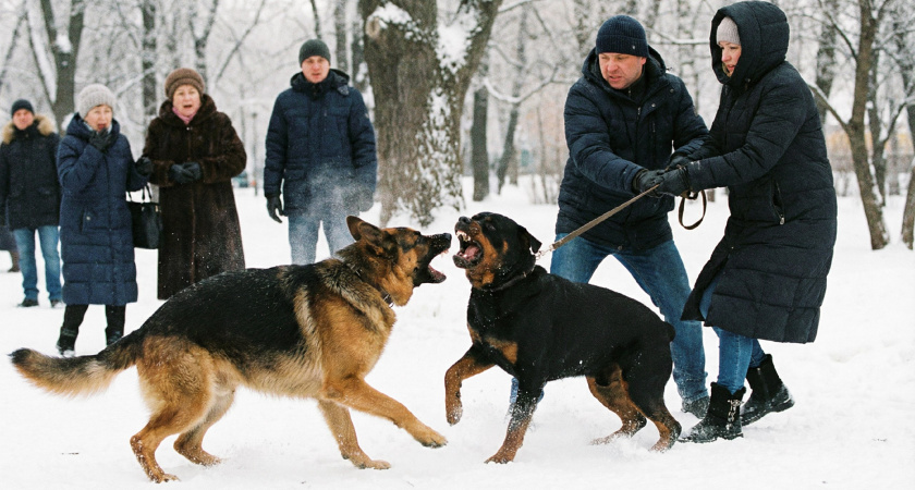 Как разнять дерущихся собак и спасти своего питомца — инструкция, которую читают слишком поздно
