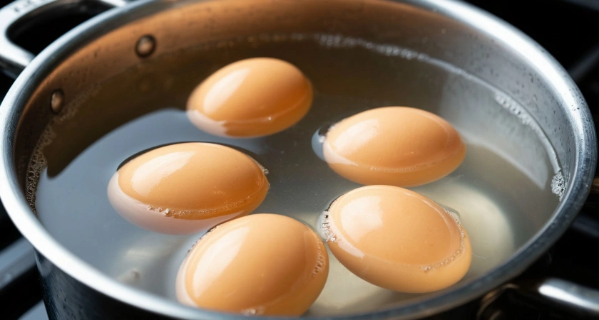 Яйца не лопаются даже в крутом кипятке: вот что надо капнуть в воду при варке