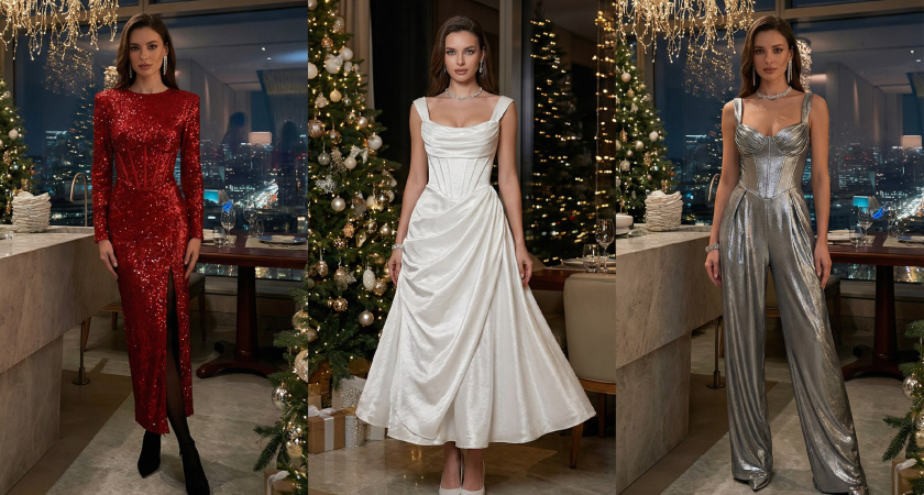 Как одеться на Новый год 2026: топ-10 трендовых нарядов, в которых вы 100% произведете фурор