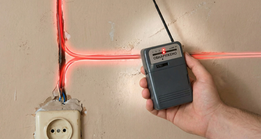 Как найти скрытый провод в стене: способ за 5 минут — без специалиста и вскрытия