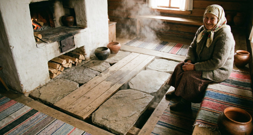 Наши предки ещё лет 100 назад стелили в свои дома тёплые полы — знали толк в строительстве
