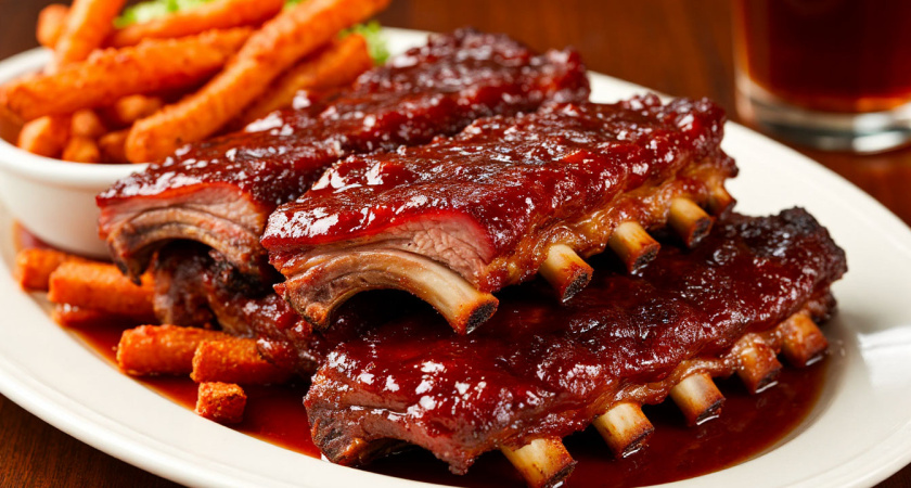 Вместо шашлыка на новогодний стол готовлю ребрышки "по-канадски", рецептов множество, но этот мой фаворит