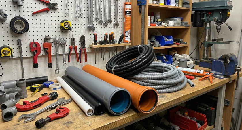 Серые, красные, белые и черные канализационные трубы: как выбрать правильную - руководство для квартиры и дома