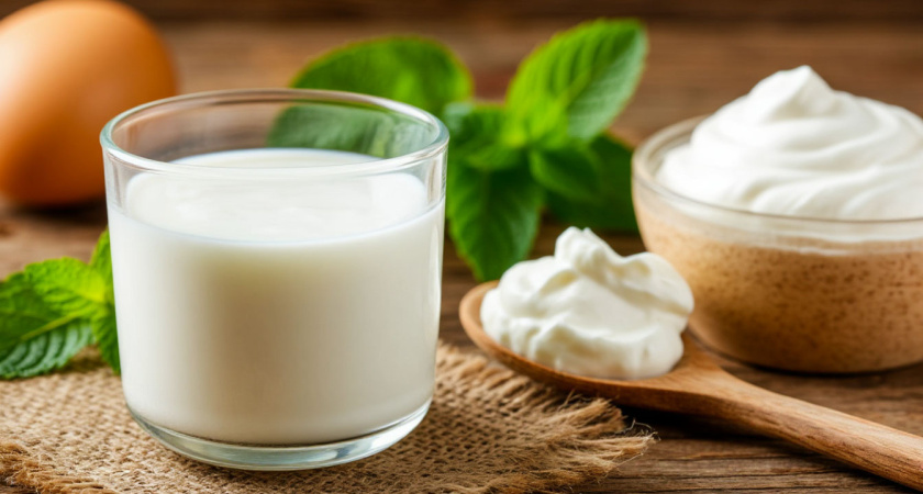 Вечером смешиваю стакан кефира, ряженки и сметаны: на утро готова вкуснейшая закуска - идеально подойдет к завтраку