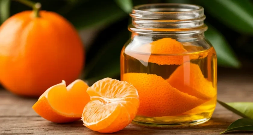 Мандариновые корки заливаю растительным маслом — всю зиму радуюсь своей мудрости: простой лайфхак