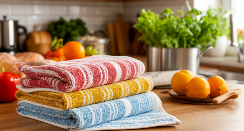 Вечером окунаю кухонные полотенца и прихватки в это — утром достаю ослепительно чистыми: даже вековой нагар и жир исчезнет