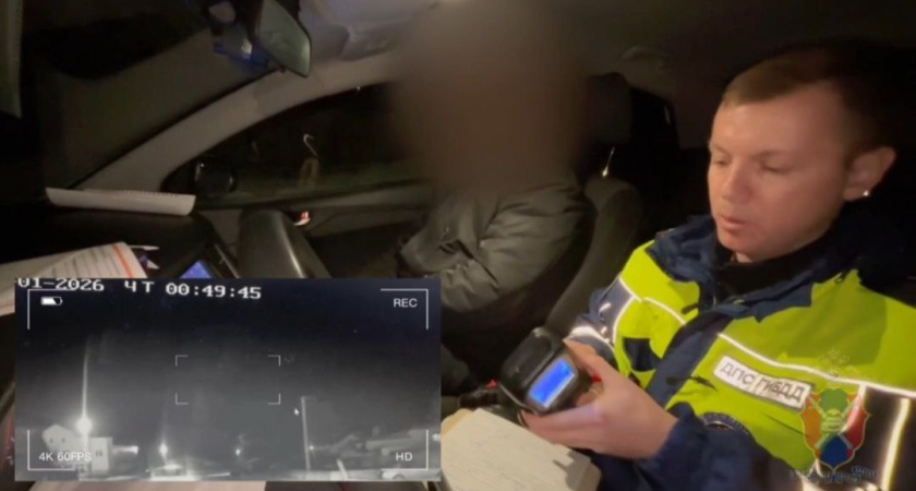 Благодаря ночному рейду Госавтоинспекции в Лисках задержали пьяного водителя 