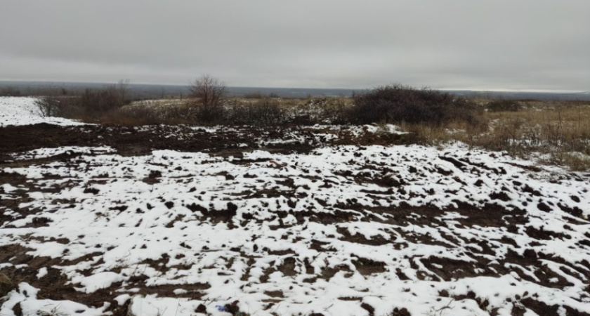 В Воронежской области ликвидирована масштабная несанкционированная свалка