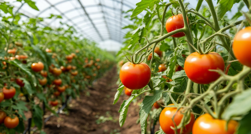 Сажаю только 2 сорта помидоров - получаю толстые завязи красных томатов: слаще меда и весом 1 кг