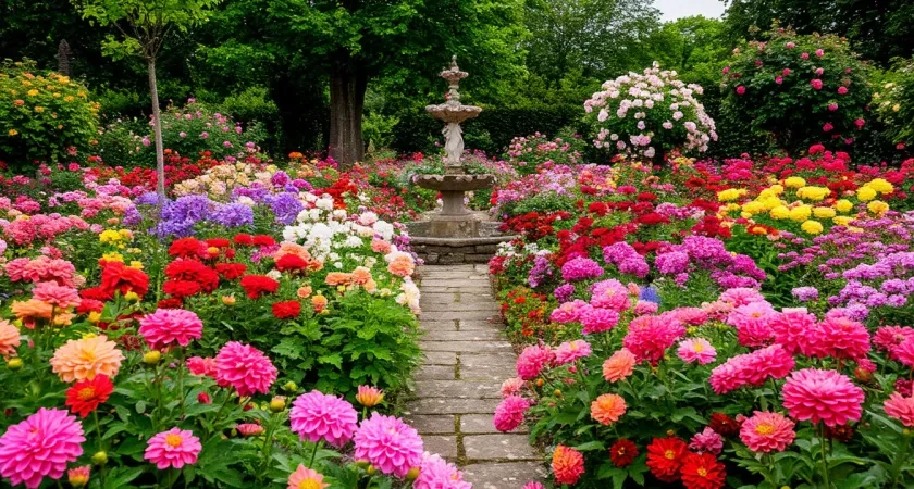 Роскошный многолетник для сада — цветет с весны и до самой поздней осени: прост в уходе и совсем неприхотлив