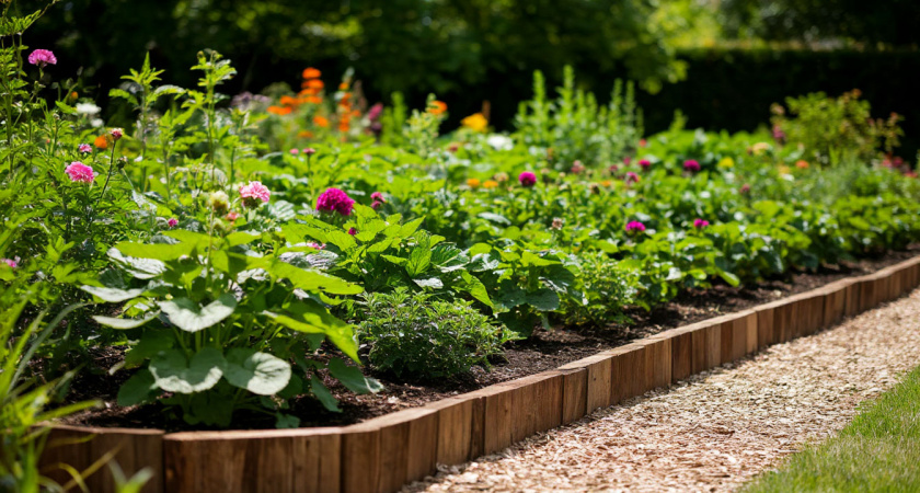 Увидел, как финны разделяют грядки и цветники от дорожек и плитки во дворе. Теперь жалею, что зря потратил деньги на бордюр