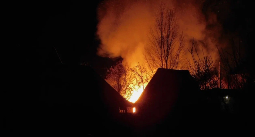 В Воронежской области пожар в частном доме унес жизнь мужчины