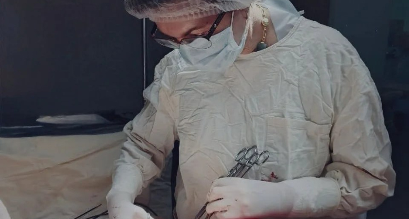 Воронежские хирурги провели  удаление десятикилограммовой  опухоли у женщины