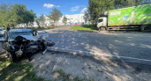 В Воронежской области водитель выехал на встречку и попал в больницу