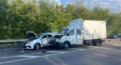 В Воронежской области легковушка столкнулась с «Газелью»