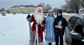 В Лискинском районе к акции «Полицейский Дед Мороз» присоединились сотрудники Госавтоинспекции