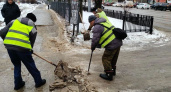 В Воронеже все усилия коммунальных служб брошены на уборку снега и наледи