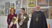 В Владимирском соборе Лисок открылась выставка "Пространство света" двух художниц