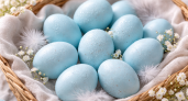 Как покрасить яйца в небесно-голубой цвет: используя натуральные ингредиенты