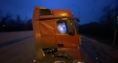 В Лискинском районе на трассе М-4 столкнулись фура и КамАЗ