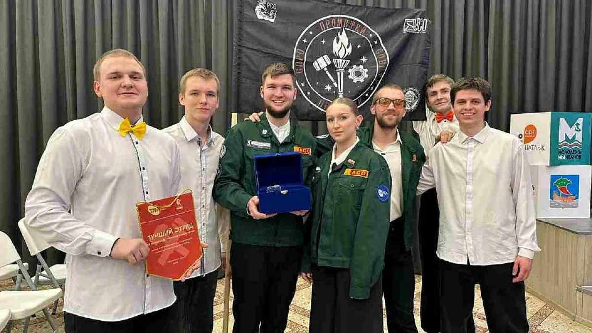 Воронежский студотряд признан лучшим по сборке КамАЗов в Татарстане