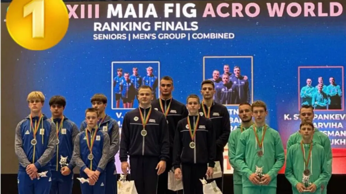 Воронежские акробаты завоевали Кубок мира на соревнованиях в Португалии