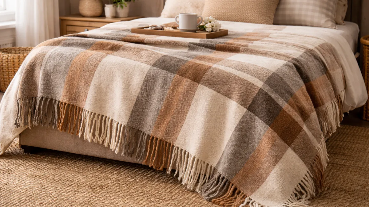 Не выбрасывайте старые покрывала: показываю, какую красоту я из них делаю