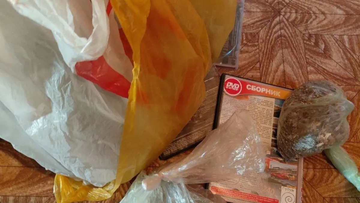 В Воронежской области задержали местного жителя с крупной партией наркотических растений