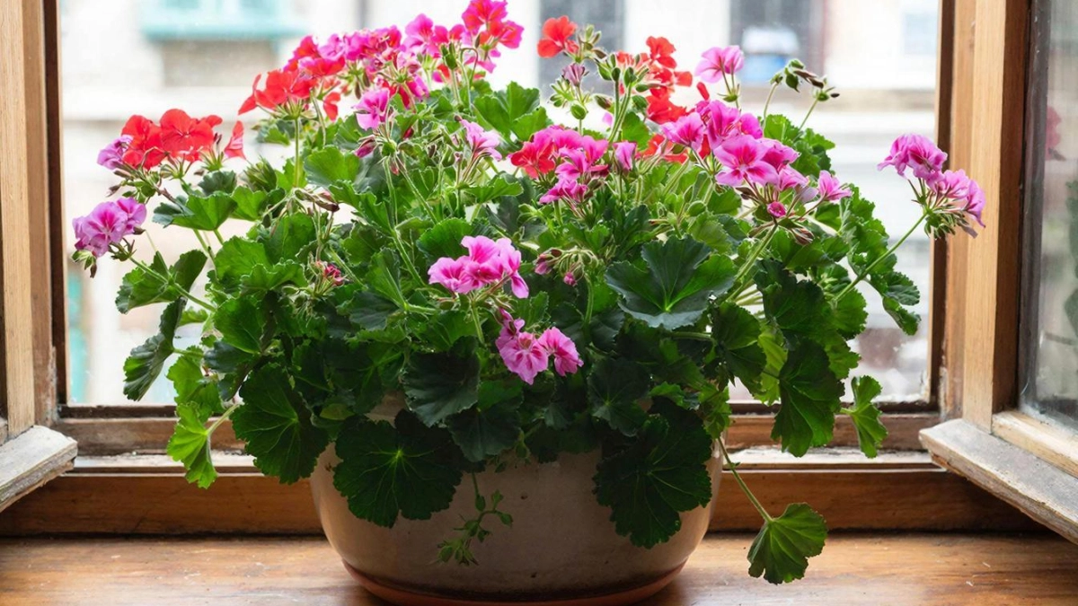 Крошку в горшок — и герань как подменили: листва реально не желтеет, а бутоны лезут даже на молодых черенках