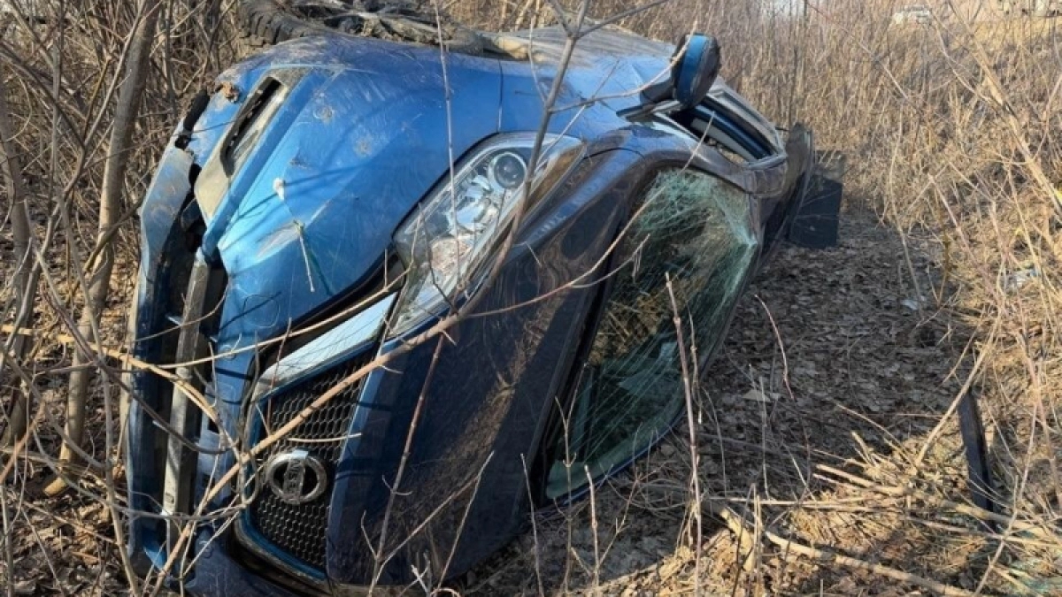В Воронежской области женщина на иномарке столкнулась с грузовиком