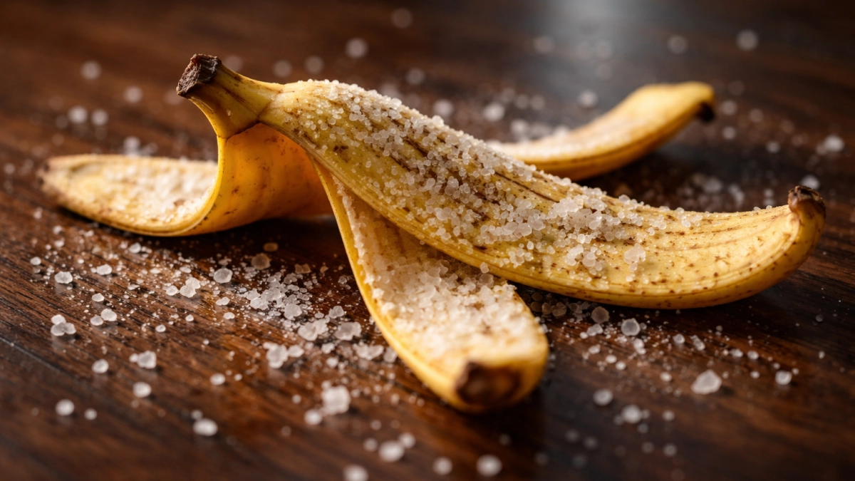 Банановую кожуру посыпаю солью —всю весну не нарадуюсь своей смекалке: лучший лайфхак для ленивцев