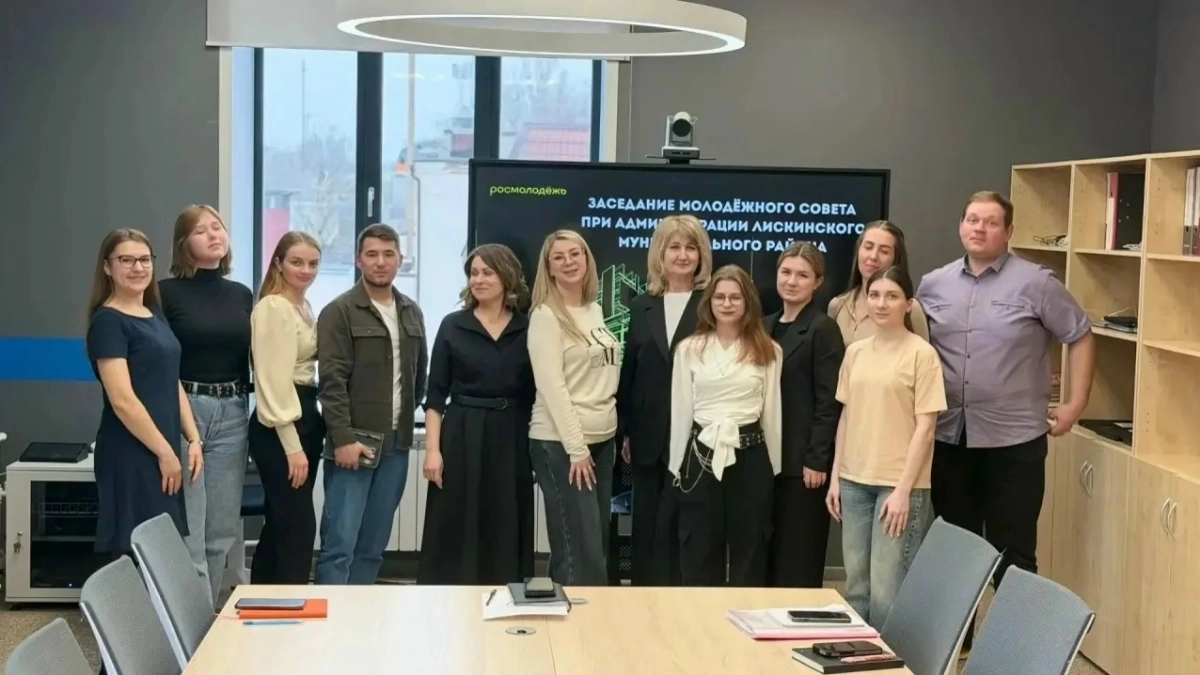 В Лисках прошло заседание Молодежного совета: волонтерство и благоустройство стали главными темами