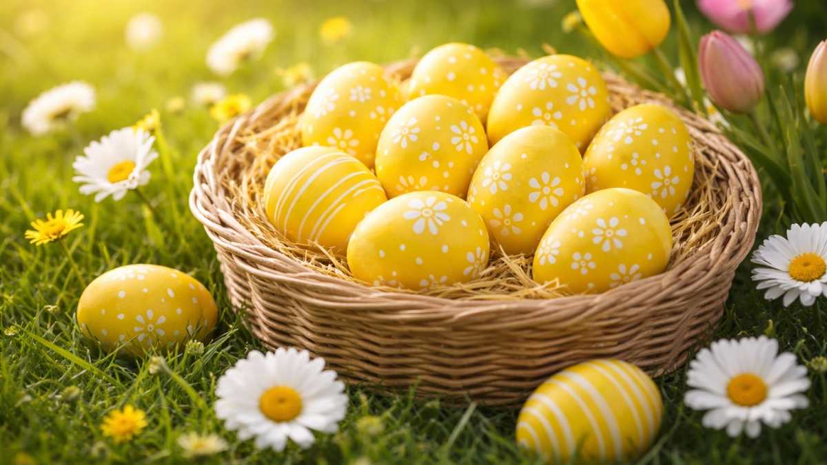 Не куркума и не шелуха: секрет праздничных пасхальных яиц — эта специя сделает их ярче лимонов