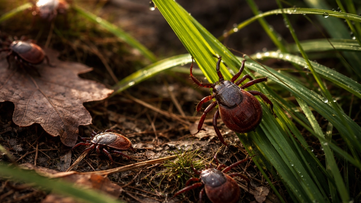 Клещи бегут, сверкая пятками: 3 стручка, 1 литр воды делают своё дело - кровососы в панике