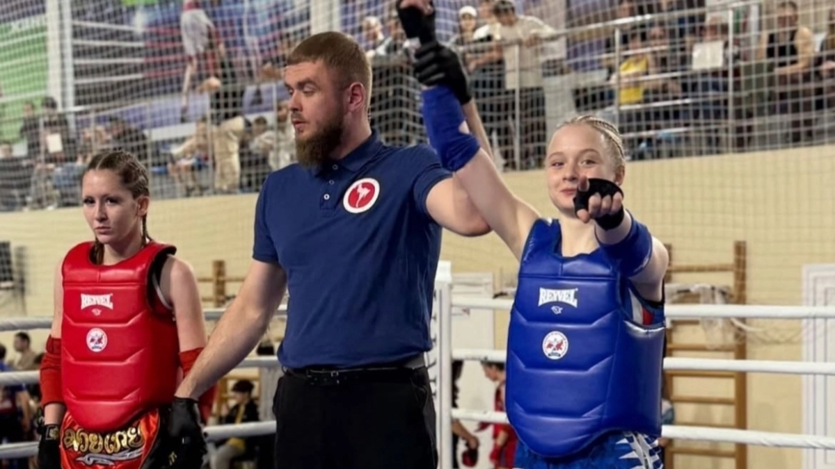 Лискинская школьница победила на первенстве Рязанской области по муай-тай