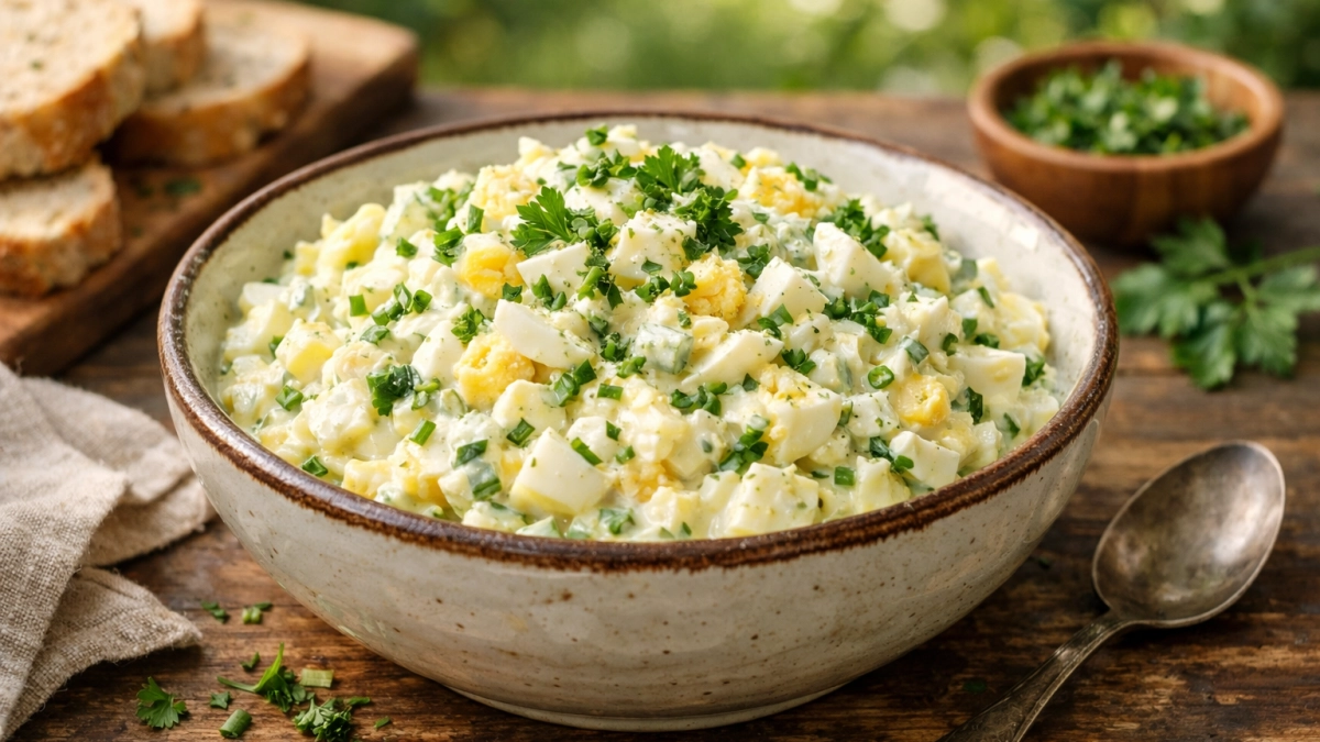 Яичный салат, о котором забывают, а зря: вкуснота из 4 ингредиентов — легкий, свежий и очень удачный