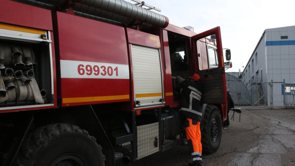 В Лискинском районе сгорел автомобиль