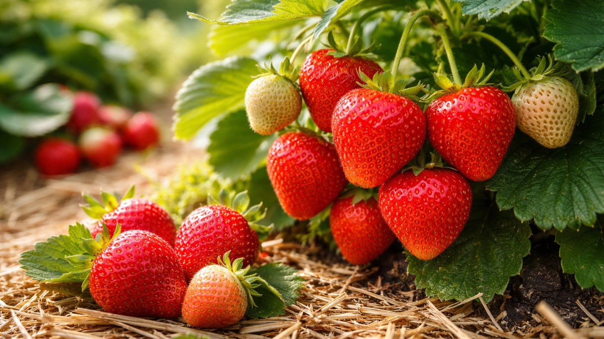 Клубника будет сахарная — простая схема подкормки весной. Ягоды становятся крупнее и заметно слаще