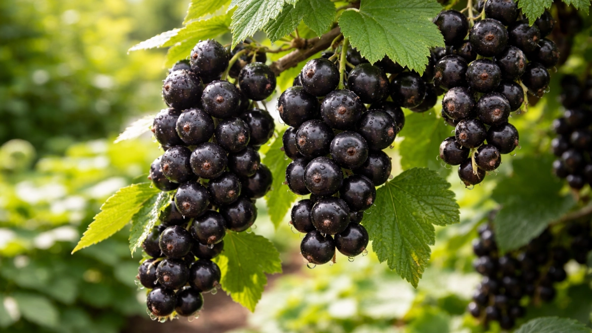 2 пшика на листья смородины — и тля бежит сверкая пятками: ягоды размером со сливу — по 6 кг с куста