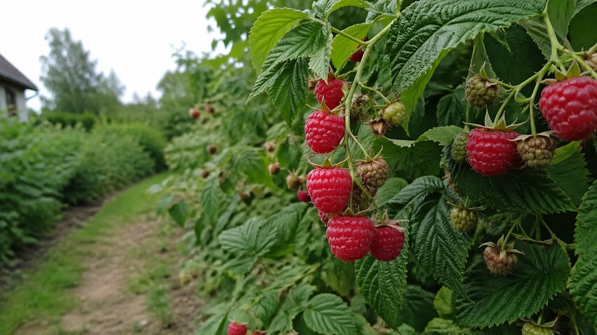 Сладкая формула для малины: 2 ложки под корень в апреле — ягоды наливаются со сливу, сочные и сахарные