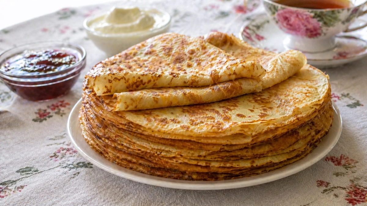 Блины будут тоньше китайской бумаги: влейте это в тесто перед мукой - ажурно и вкусно