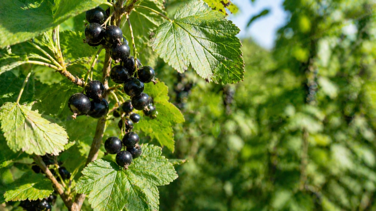 1 ст. л. в воду во время бутонизации— каждый цветочек смородины радует морем крупных сладких ягод